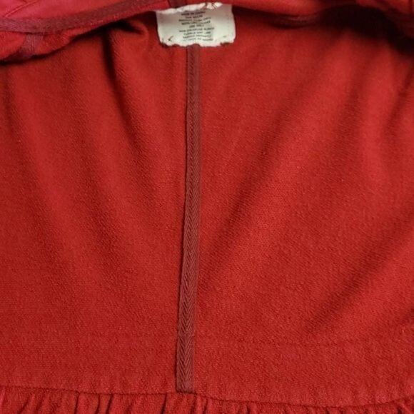 Allihop Vintage Gathered Waist Flared Accented Button Long Sleeve Sz. S Jacket - Picture 10 of 13